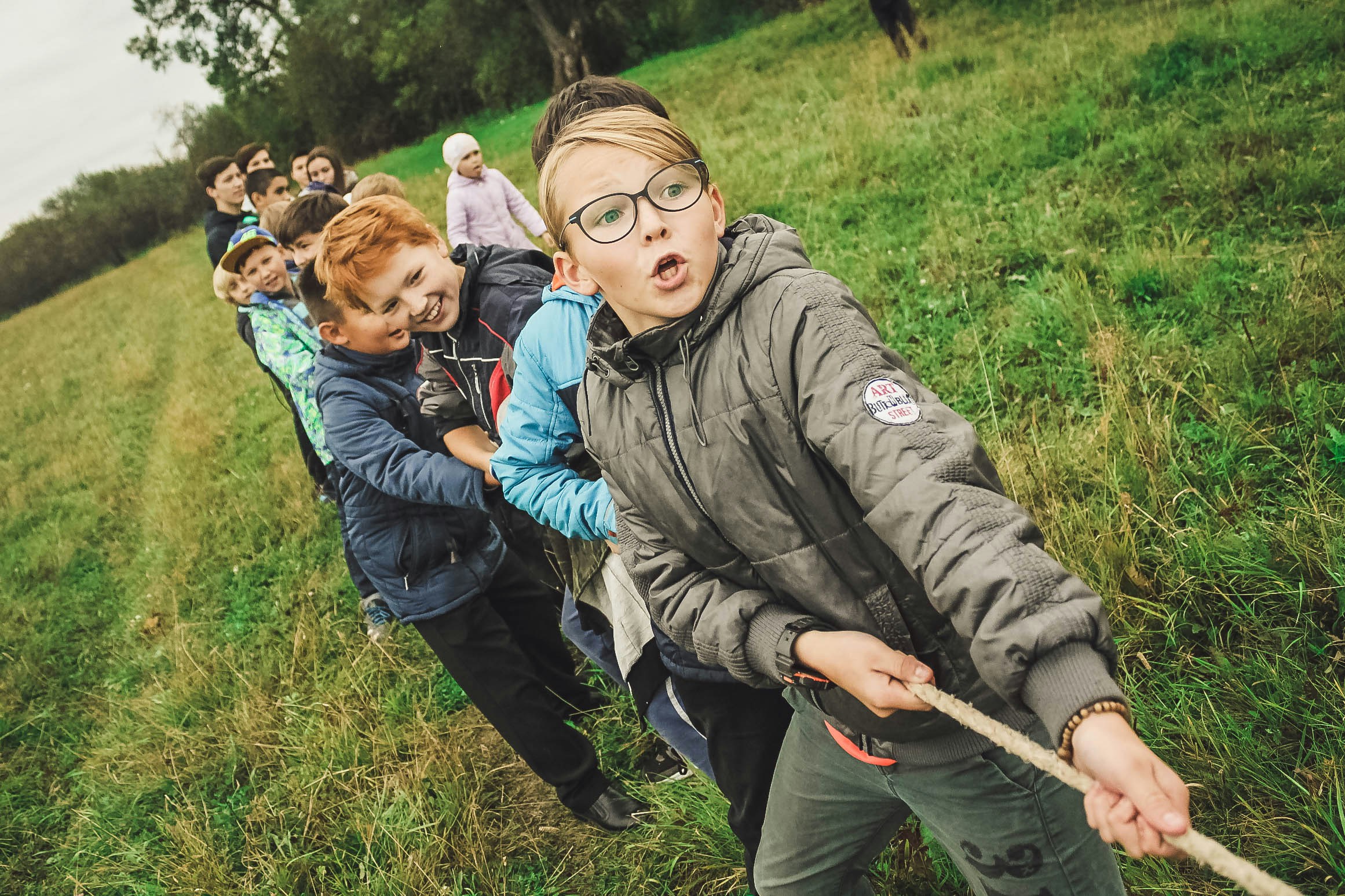 Szene aus Sommer Kinderbetreuung