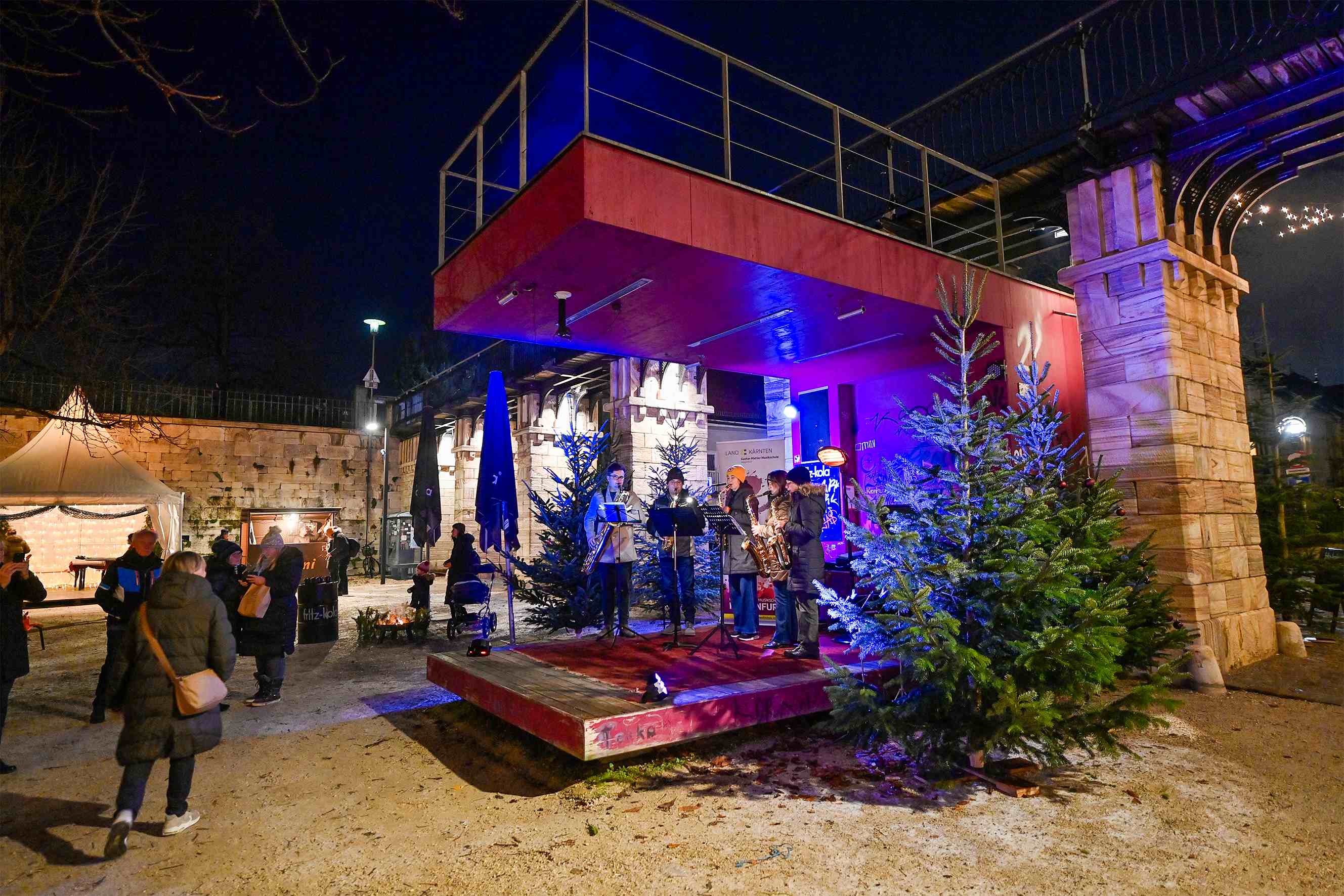 Hafenknistern Musikbühne im Lendhafen Klagenfurt