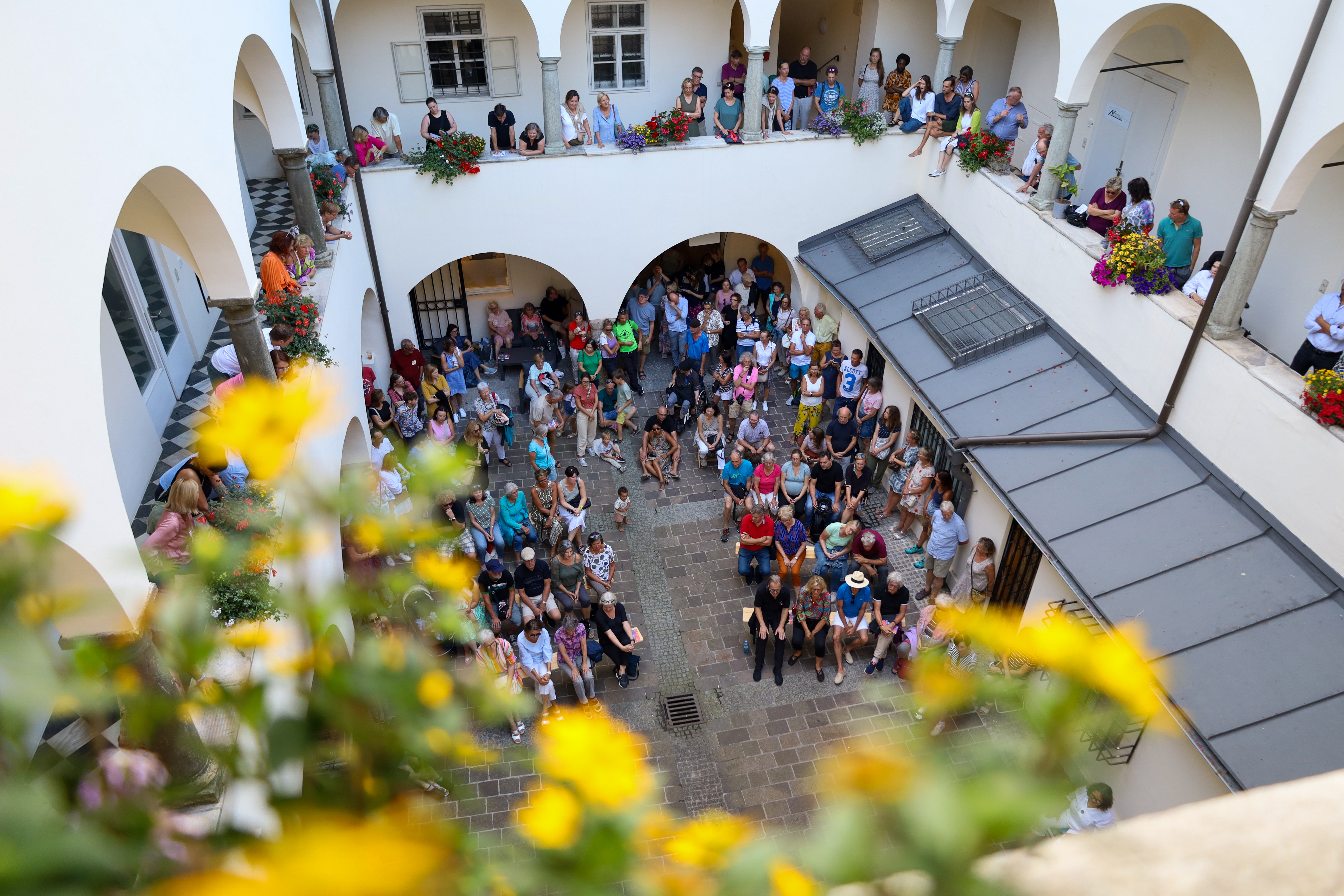 Kostenfreie Freiluftkonzerte  jeden Donnerstag im Juli und August