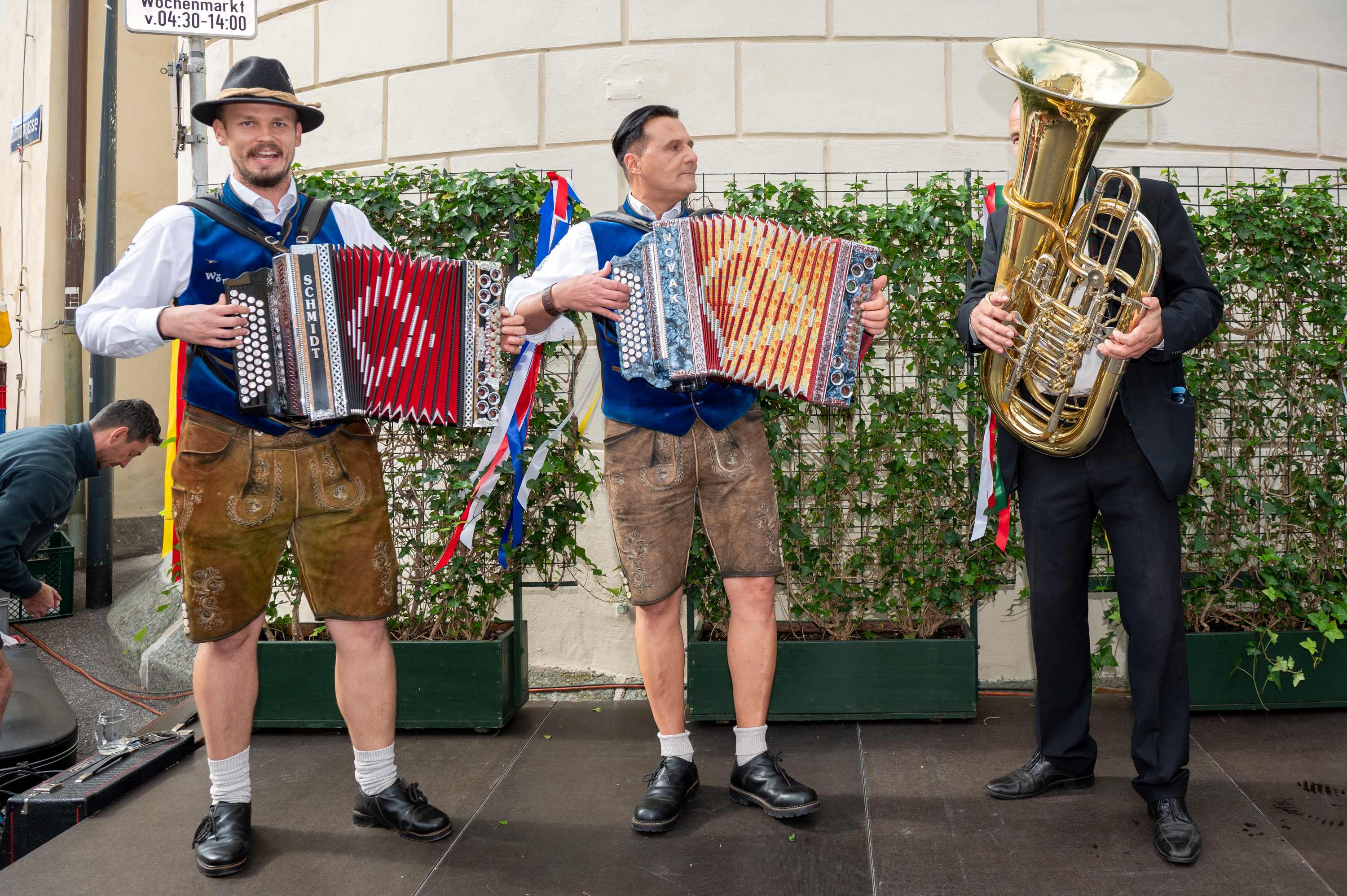 Musikalische Umrahmung Erntedank Benediktinermarkt Klagnefurt